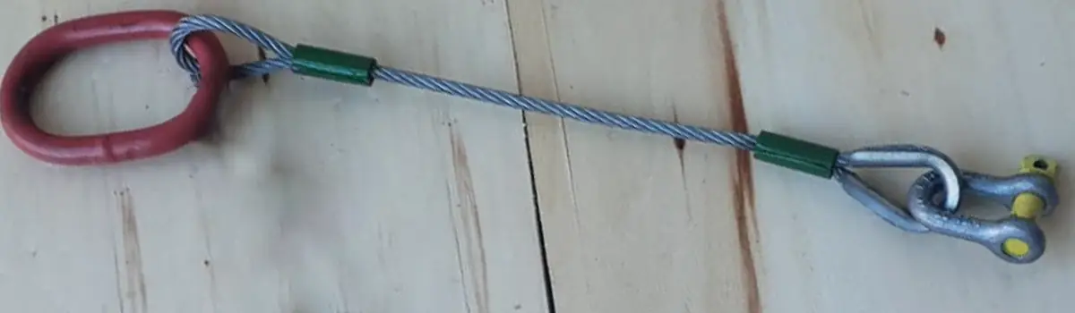 lingas cabo de aço L11