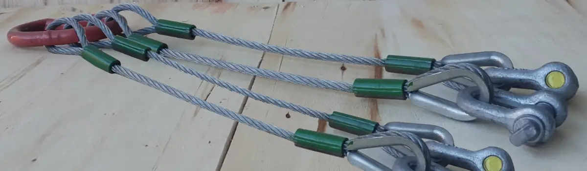 lingas cabo de aço L9